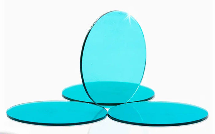 Optische glasfilters op maat met brandpuntlengte Kleurenoptische filters zonder coating