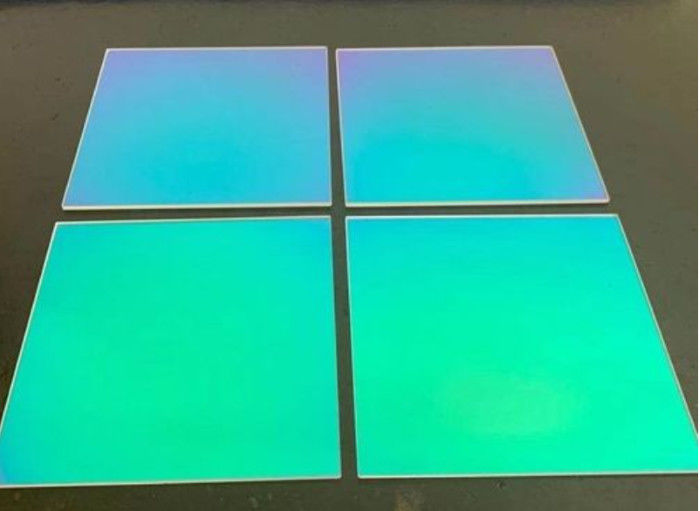 Optische glasfilters op maat met brandpuntlengte Kleurenoptische filters zonder coating